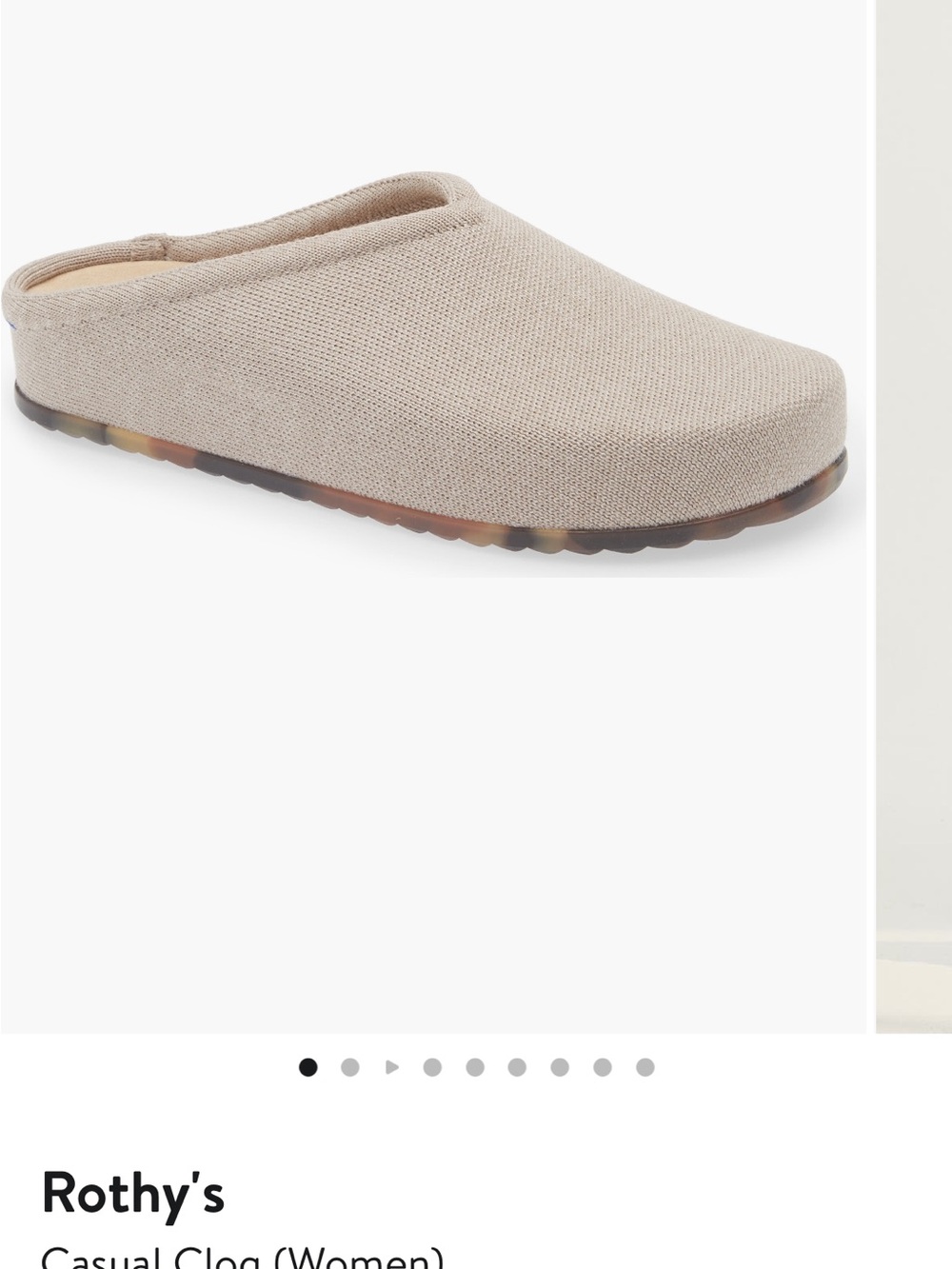 Rothy's Women’s Casual Clog - Dove